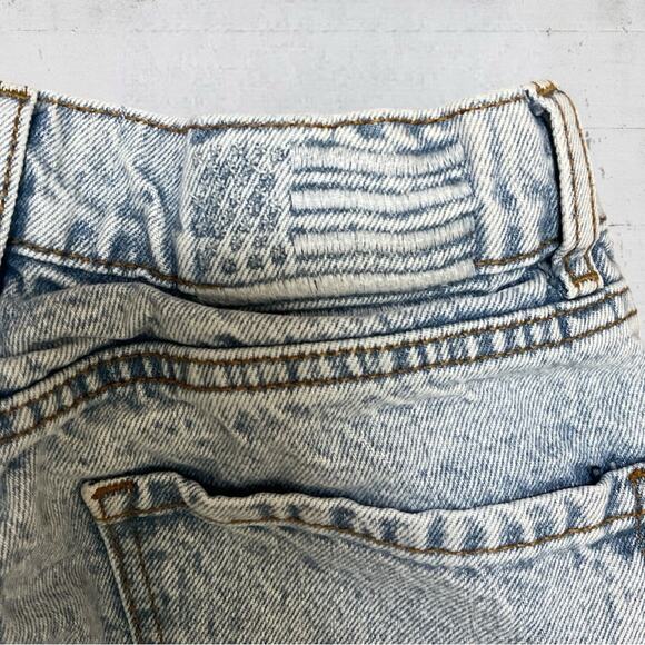 Revice Button Fly Acid Wash High Rise Ex Boyfriend Jean Size 25] - Picture 6 of 11